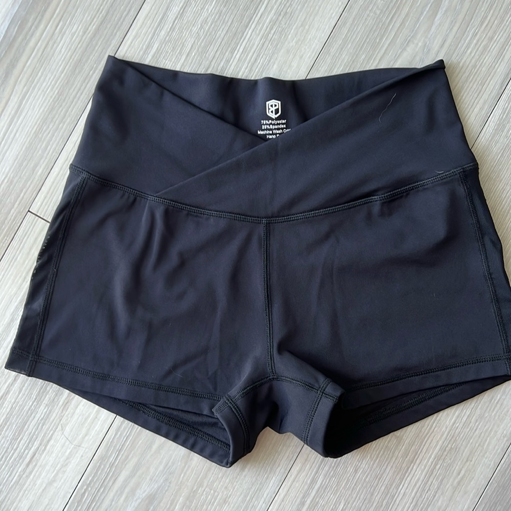 Black Mesh Born Primitive Athletic Shorts